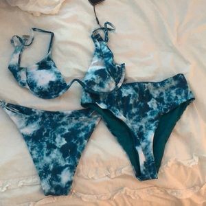 Blue Tie Dye Bikini *BRAND NEW*